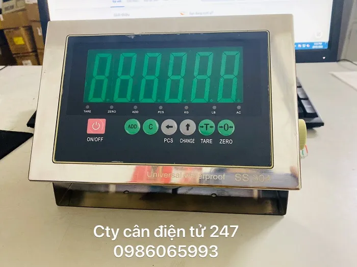 Đầu hiển thị cân QUA SS304 chống nước